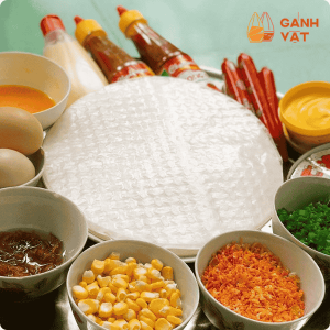nguyên liệu làm bánh tráng