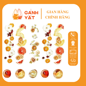 trà hoa quả mix vị