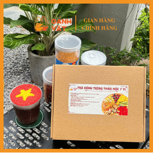 trà đông trùng thảo mộc 7 vị